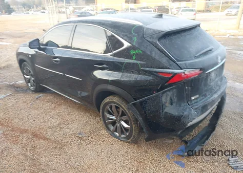 2016 Lexus Nx 200T F Sport z USA, uszkodzony, nr VIN JTJYARBZ2G2043847